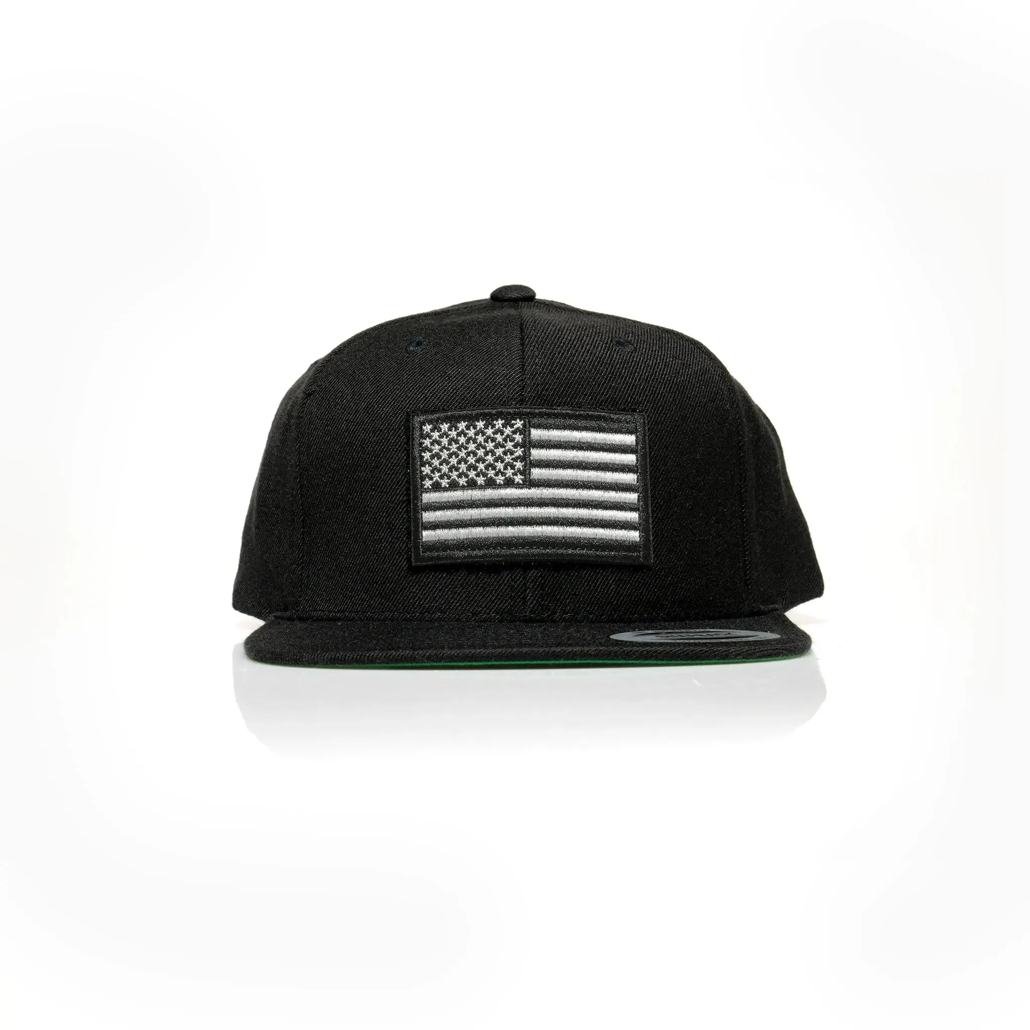 USA Black Flag Patch Snapback