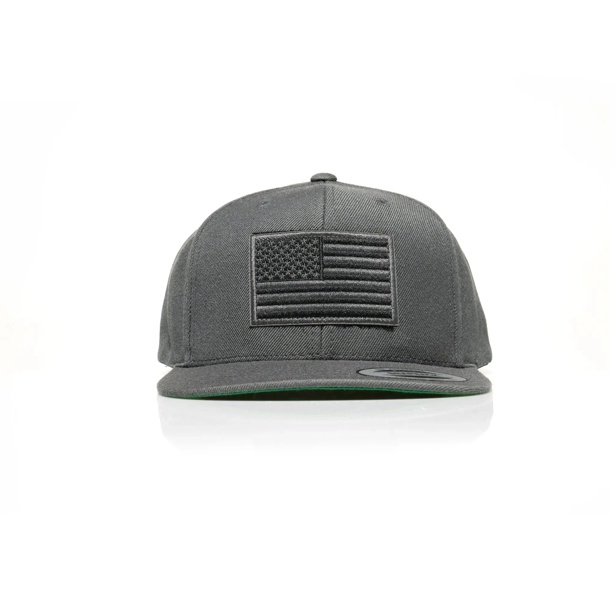 USA Black Flag Patch Snapback