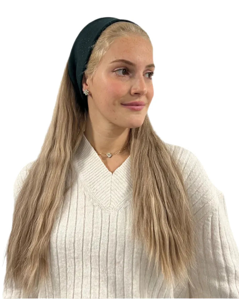 Valeri Shimmer Knit Headband / Standard Width