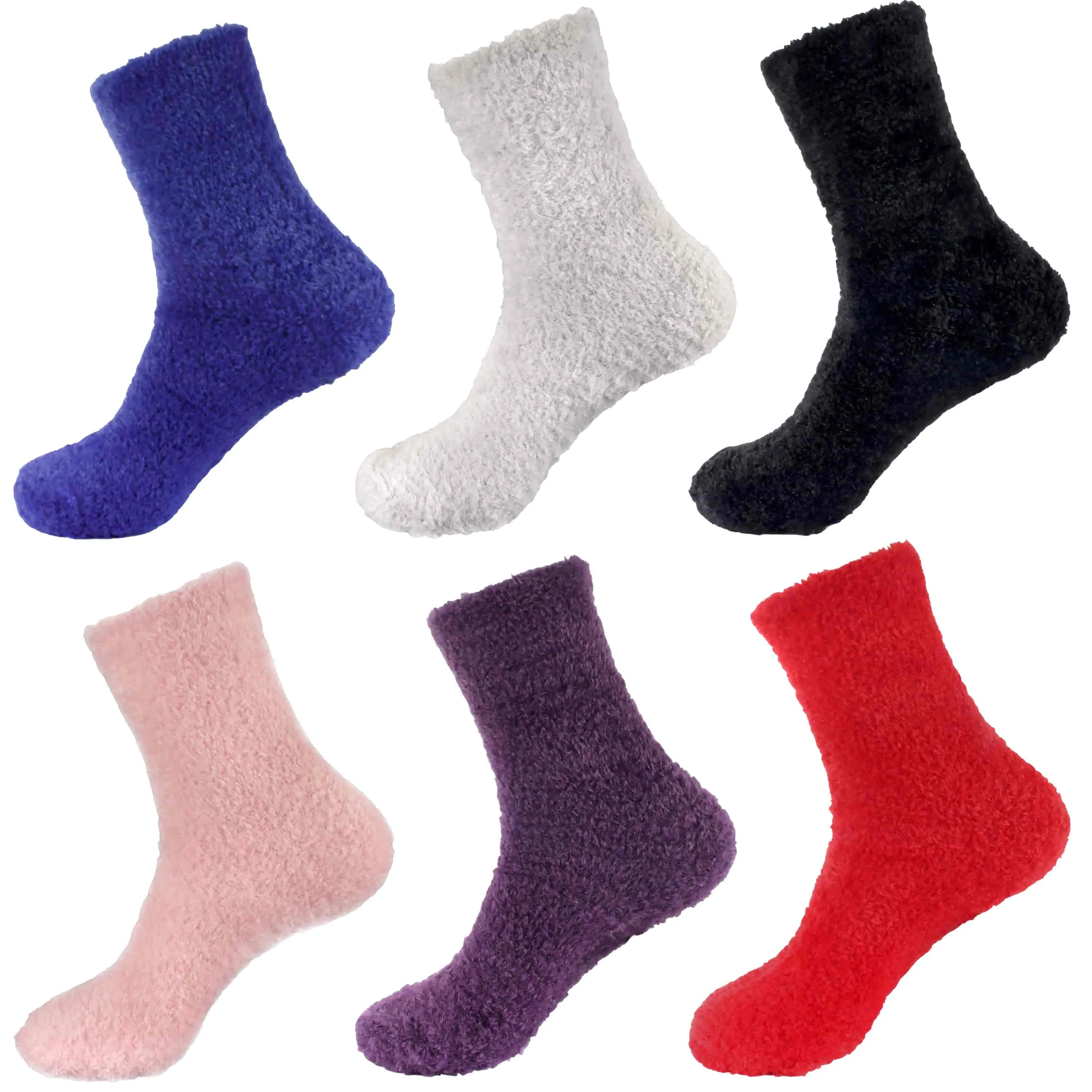 Women's Feather Light Fuzzy Socks